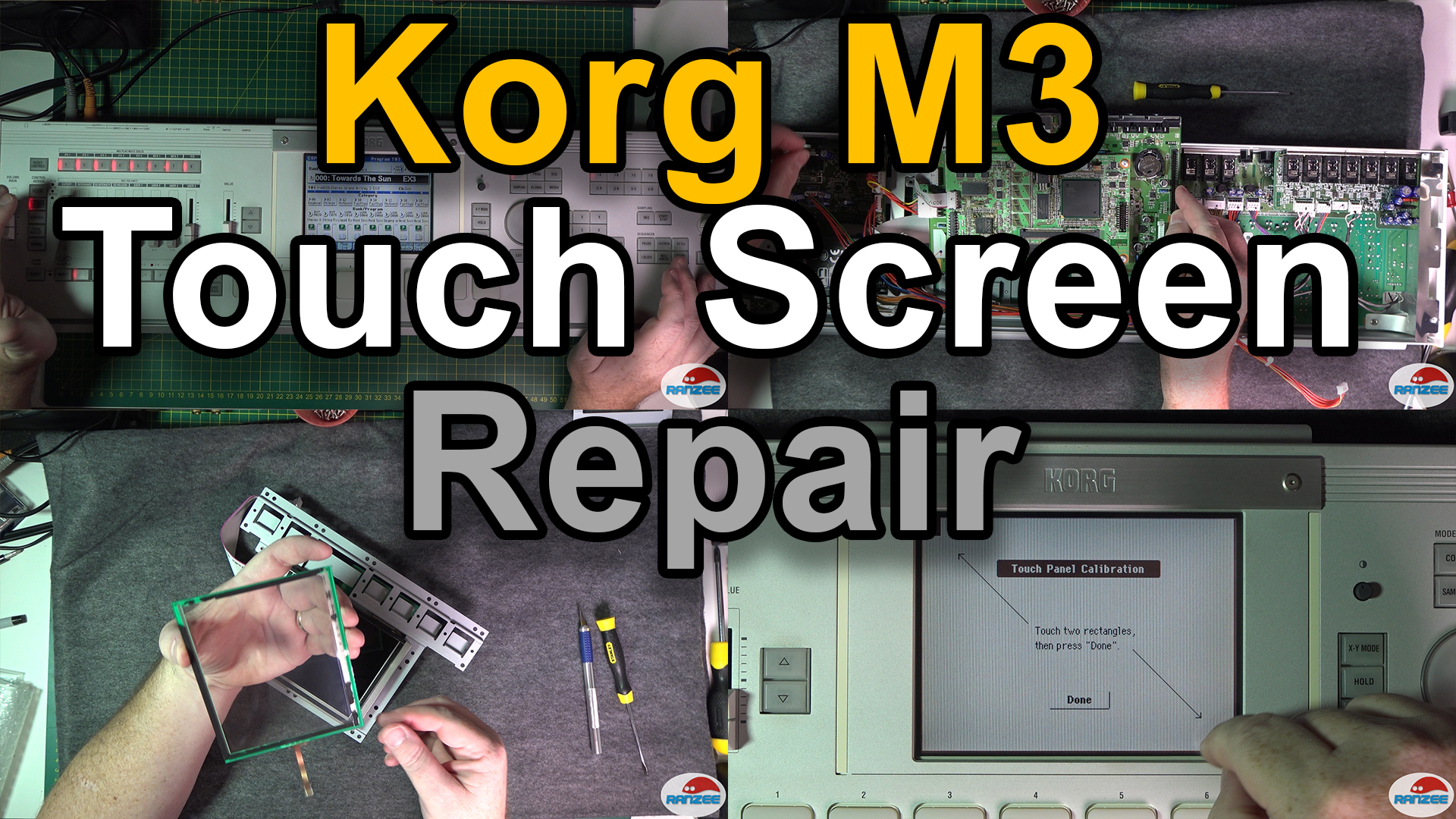 Korg M3 touch screen repair – ranzee