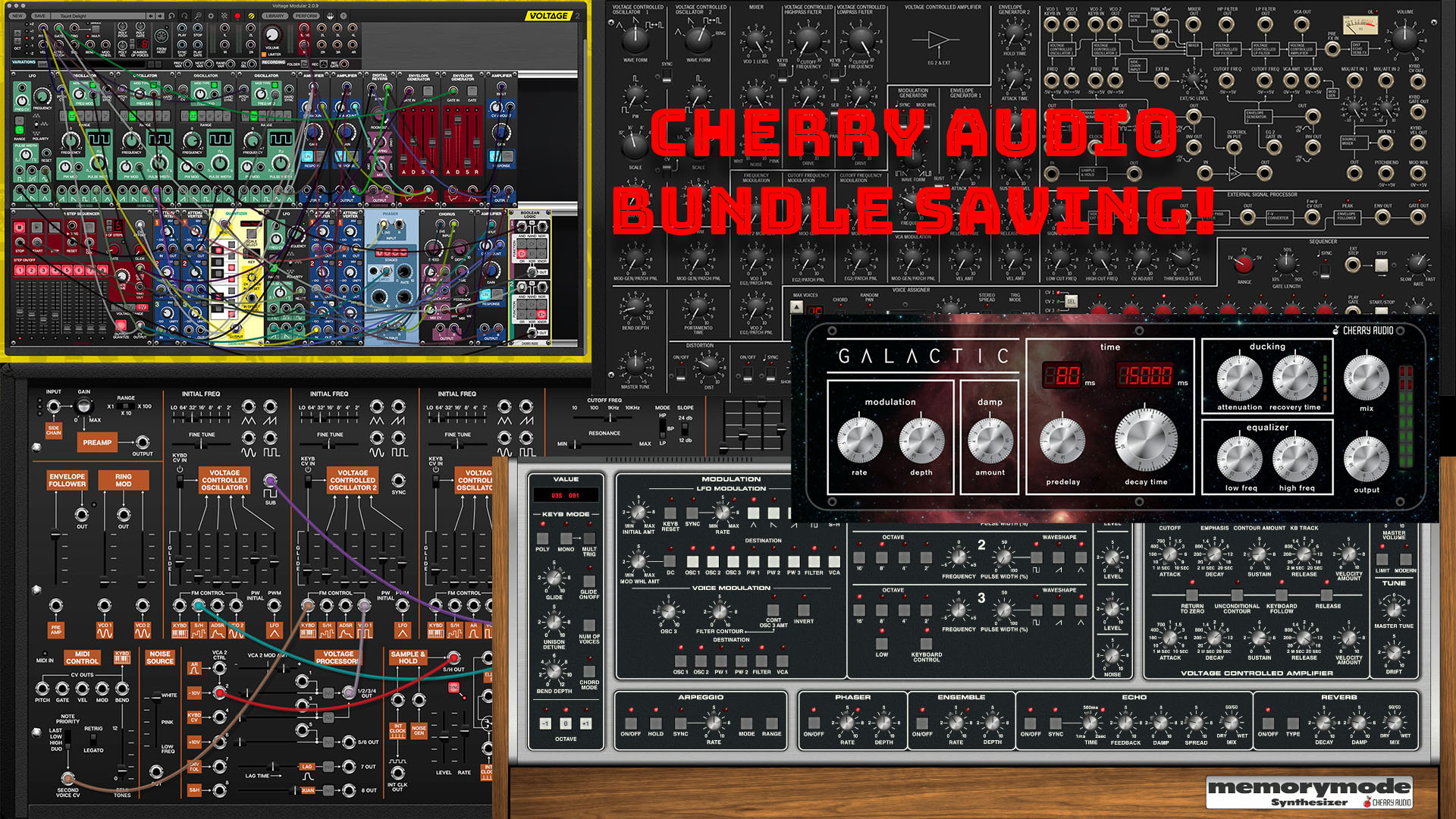 5 Cherry Audio plugins + more for 20 at Humble Bundle! ranzee