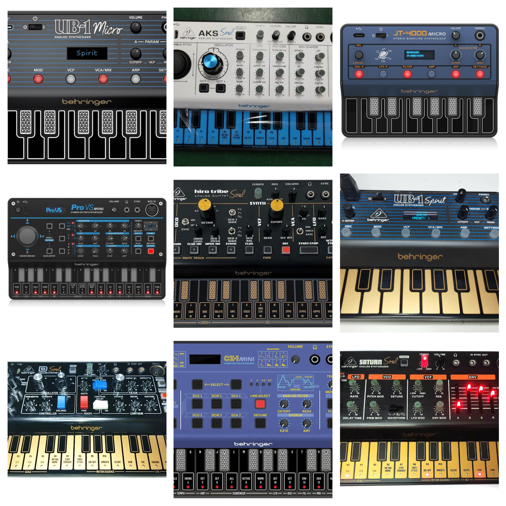 Behringer's Mini/Micro Synths - ranzee