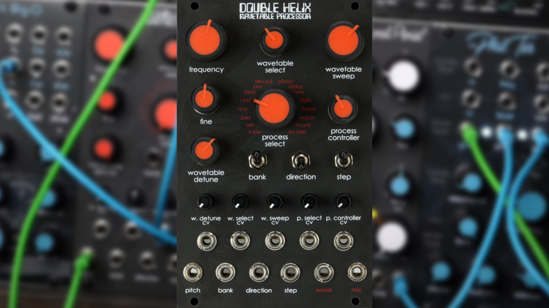 Pittsburgh Modular Double Helix Wavetable Processor - ranzee